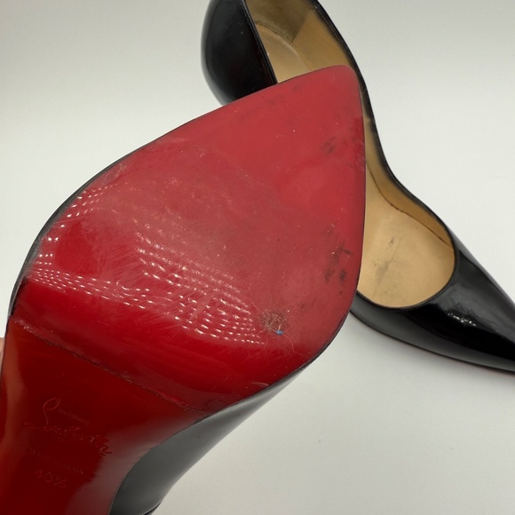 CHRISTIAN LOUBOUTIN SO KATE 120 PATENT PUMPS 40.5 - Picture 5 of 8
